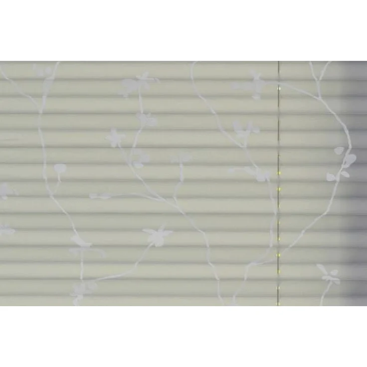 K-Home Klemmfix-Plissee, Elba Bedruckt Grau, 45x130 cm (B x L) Modern – Bild 2