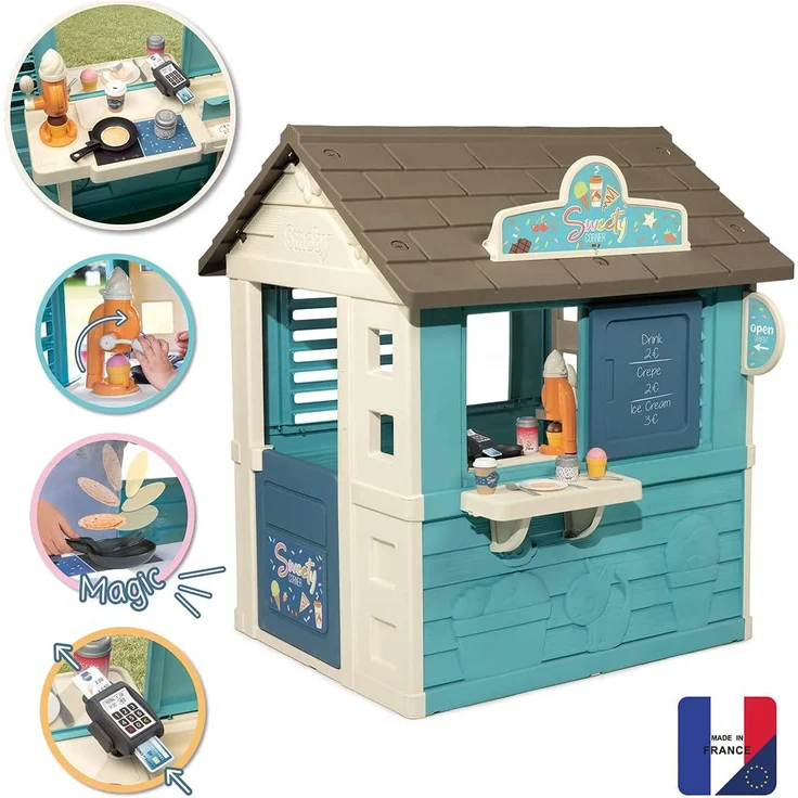 Smoby Spielhaus Sweety Corner Standspielhaus 1 Tür(en) Mehrfarbig – Bild 2