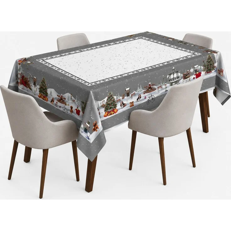 Hermia Concept 'Xmas 26 - Small' Tischdecke, Mehrfarbig, 100 x 160 cm – Bild 2