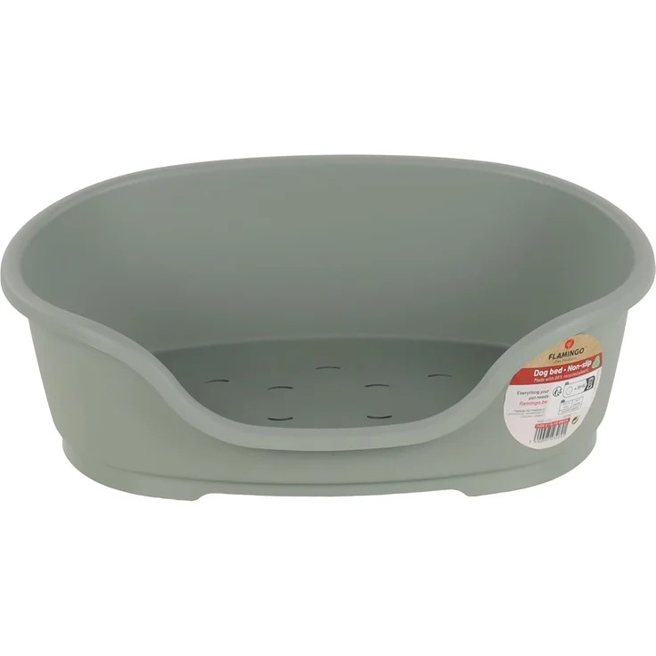 Flamingo Hundekorb Hundekorb Tuck oval grün – Bild 1