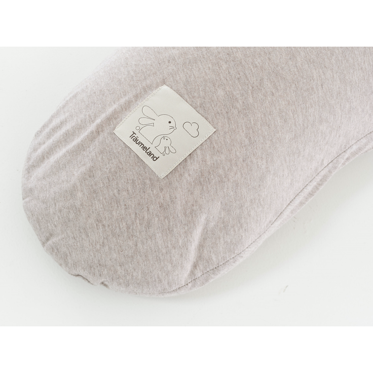 Stillkissen elastisch beige meliert 180 cm – Bild 2