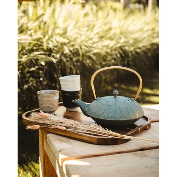 Bredemeijer Teekanne Kunming 1,3l Gusseisen blau 153050 – Bild 6