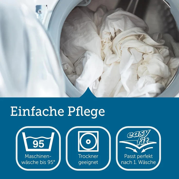 Matratzenauflage Auflage, Allergiker geeignet (Hausstauballergiker) SETEX, Molton-Köper, in 90x200 cm, Feuchtigkeitsabsorbierend – Bild 6