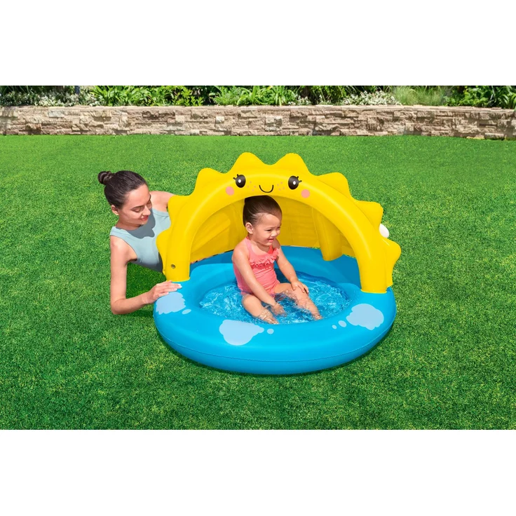 Planschbecken Sunny Days™ mit Sonnenschutzdach 101 x 97 x 71 cm – Bild 2