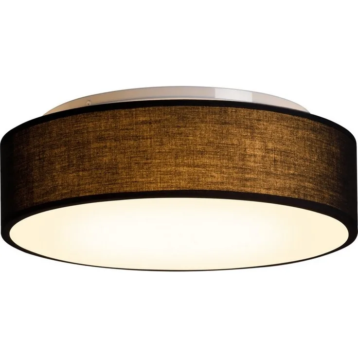 Zedelmaier Lampenschirm Deckenlampe Deckenleuchte mit Stoff-Lampenschirm, Wohnzimmerlampe Schlafzimmer Kinderzimmer Flur Lampe