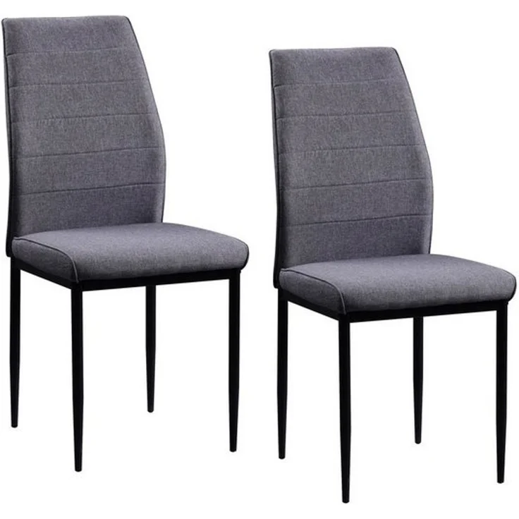 HTI-Living Esszimmerstuhl Stuhl Madison Webstoff 2er-Set (Set, 2 St), Esszimmerstuhl – Bild 2