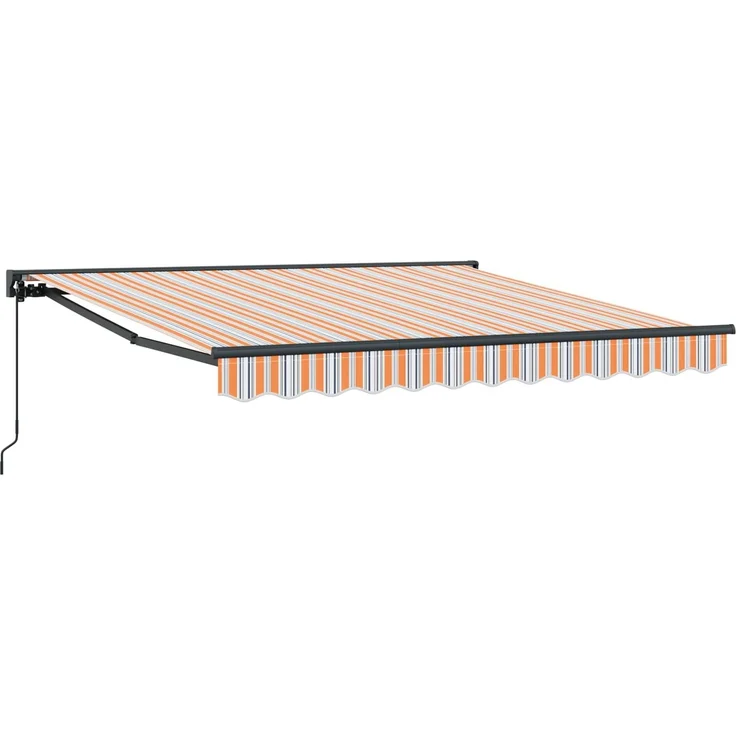 Markisenrahmen, Markisengestell Blau und Orange 300x250 cm – Bild 2