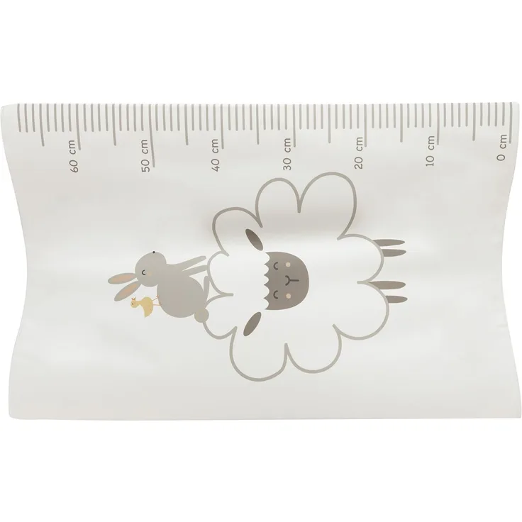 Bebe-Jou Tiny Sheep Wickelunterlage - 72x44 cm Wei