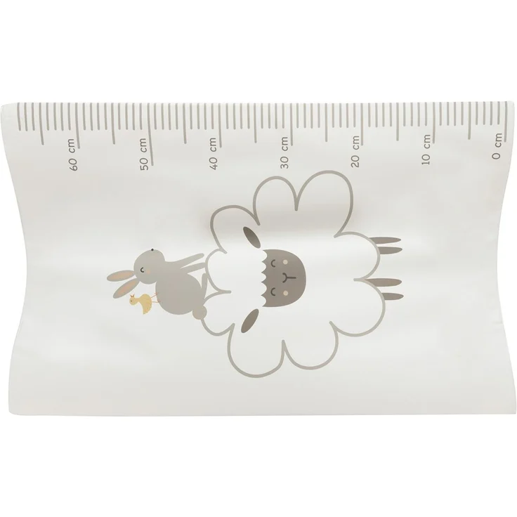 Bebe-Jou Tiny Sheep Wickelunterlage - 72x44 cm Wei