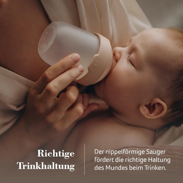 Difrax Mammafeel Flasche - 250 ml Rosa – Bild 6