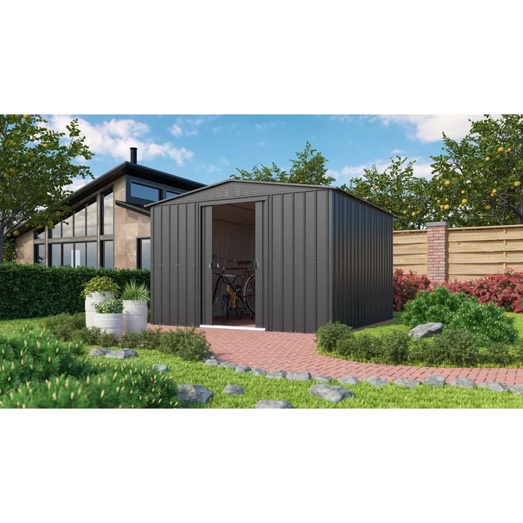 Globel Gerätehaus "Gartenmanager Dream" 1010, anthrazit – Bild 2