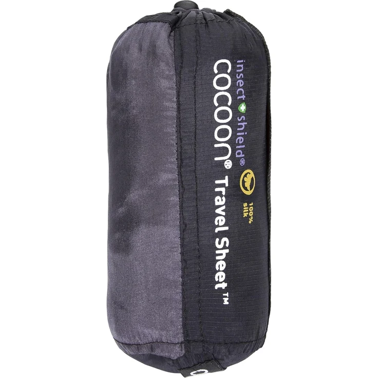 Cocoon Hüttenschlafsack COCOON TravelSheet Insect Shield Seide rhino – Bild 5