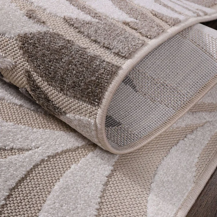 Sanat Teppich Floral Outdoor, rechteckig, Höhe: 6 mm, In- und Outdoor geeignet, florales Design, Balkon, Terasse – Bild 2