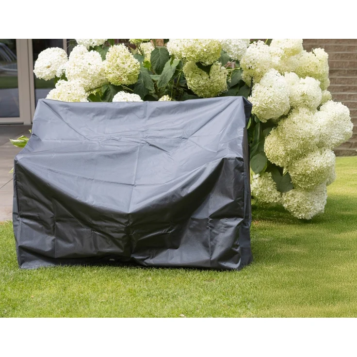 Gartenbank Schutzhülle - bene living - 130 cm - Prestige Protect - dunkelgrau - witterungsbeständig + atmungsaktiv – Bild 2