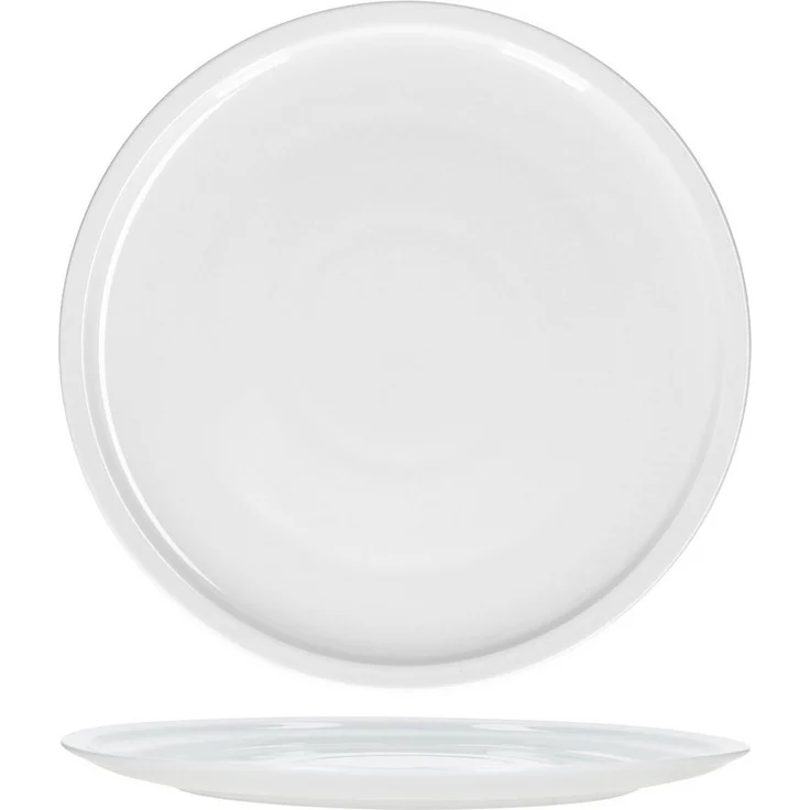 MamboCat Pizzateller 4er Set Bianco XXL Pizzateller Ø33,5cm 4 Personen Teller Platte – Bild 3
