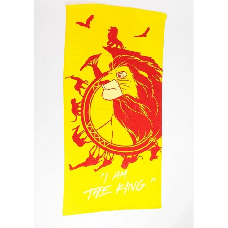 Lion King Strandtuch – 70x140 cm, 100% Polyester für den perfekten Strandtag – Bild 3