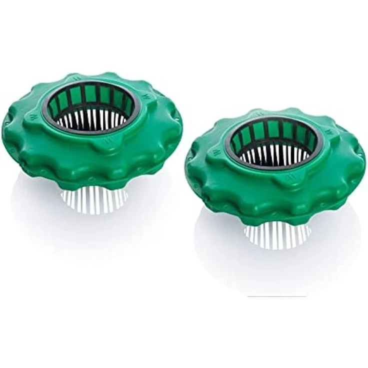 Teich-Pflanztopf schwimmend, 2er Set treibende Pflanzinsel Gartenteich Insel – Bild 1