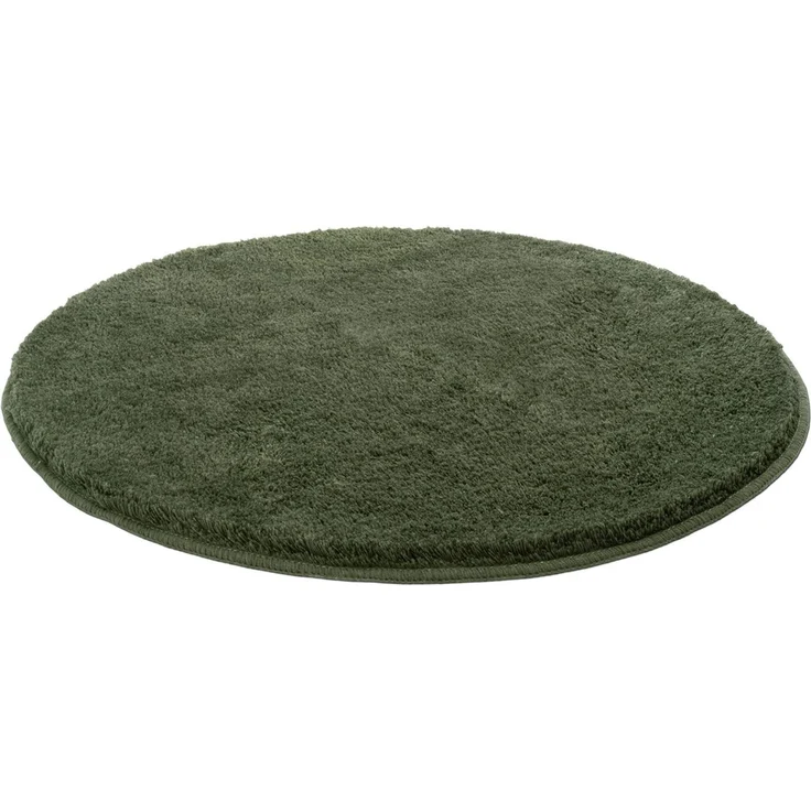 OTTO home Badematte Merida, Badvorleger, Badezimmer Teppich, Höhe 32 mm, rutschhemmend beschichtet, schnell trocknend, strapazierfähig, fußbodenheizungsgeeignet, Kunstfaser, rund, Badteppich, Uni Farben, rechteckig, rund & als 2-tlg. Set erhältlich – Bild 2