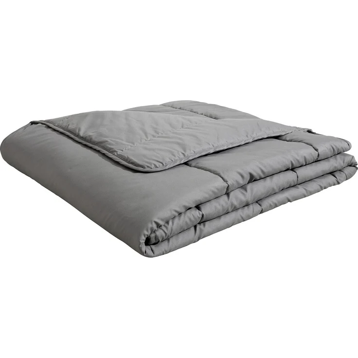 OTTO home Microfaserbettdecke Clarra, Bettdecke 135x200 cm, 155x220 cm, 200x200 cm, Füllung: Polyester, Bezug: Polyester, Bettdecken in grau, Sommer, Winter, 4 Jahreszeiten, Decke – Bild 1