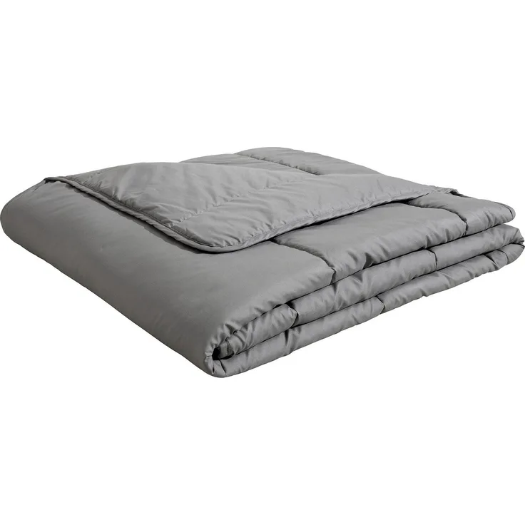 OTTO home Microfaserbettdecke Clarra, Bettdecke 135x200 cm, 155x220 cm, 200x200 cm, Füllung: Polyester, Bezug: Polyester, Bettdecken in grau, Sommer, Winter, 4 Jahreszeiten, Decke