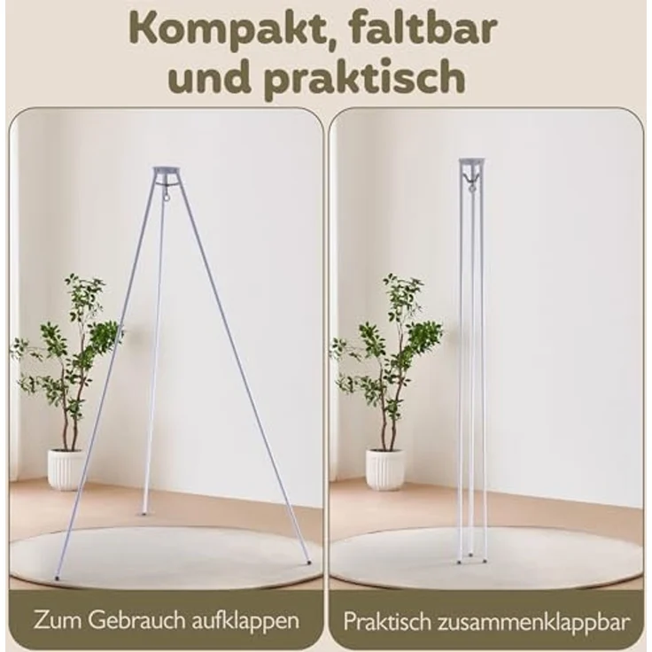 Malara Federwiege aufklappbares Baby Hängemattengestell – Bild 5