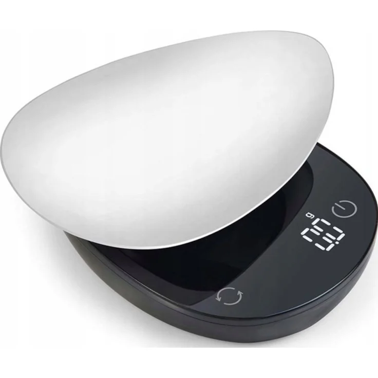 Küchenwaage Optimum WG-0005 mit Schüssel LED 0 5 kg