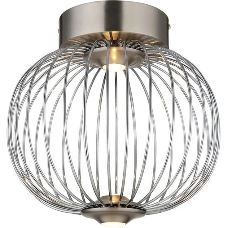 GLOBO LIGHTING Deckenleuchte GALWAY, Memoryfunktion, LED fest integriert, Warmweiß, Deckenlampe Metallstäbe 3000K DM 30cm 3 Stufen – Bild 4