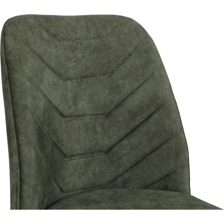 Skye Decor 'Dallas 558 V2' Stuhlset (2-teilig), Walnuss / Dunkelgrün, 50 x 90 x 49 cm – Bild 7