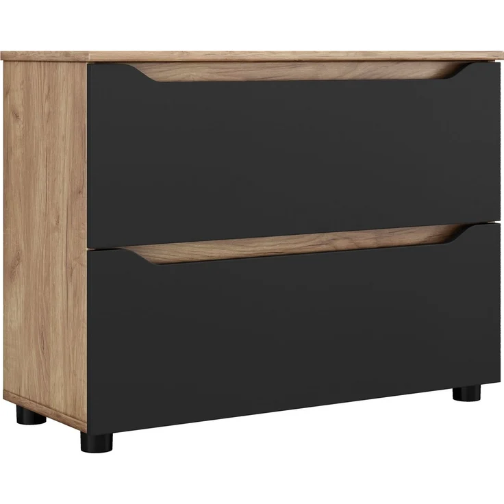 OTTO home Waschbeckenunterschrank Visali Waschtisch in 60 und 80cm erhältlich, 2 Schubladen, zum Stellen – Bild 1