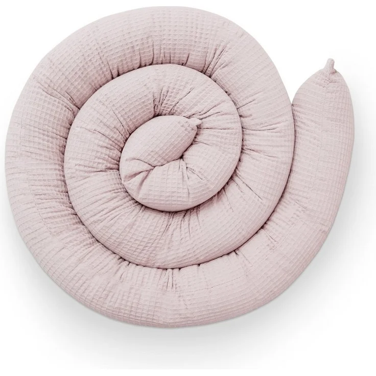 Ehrenkind Nestchenschlange Bettschlange aus 100% Bio-Baumwolle, Schutz und Geborgenheit, (Kuschelschlange, Bettumrandung Babybett), Bettschlange Baby – Bild 1