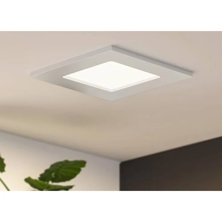 PRIOS LED Helina, moderne 1-flammige Badezimmerleuchte in Aluminium mit energiesparendem Leuchtmittel – Bild 2