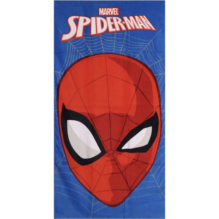 Marvel Spiderman Baumwoll Handtuch für Kinder 70 × 140 cm 250 gsm saugfähig