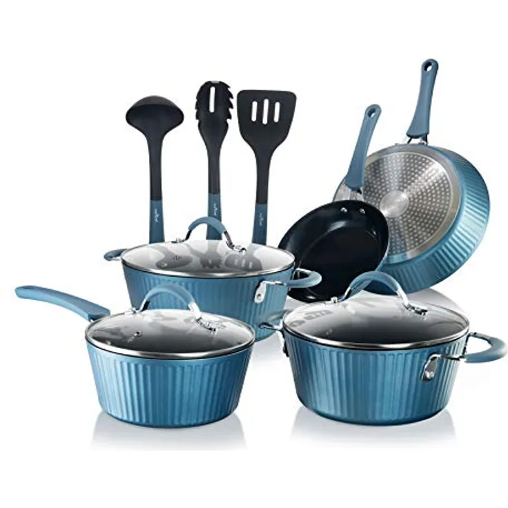 NutriChef NCCW11BL Backformen-Set, Blau