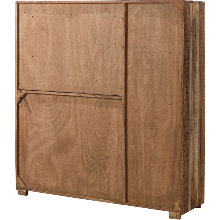 Highboard Akazie 140x40x150 natur lackiert BARK #115 – Bild 10