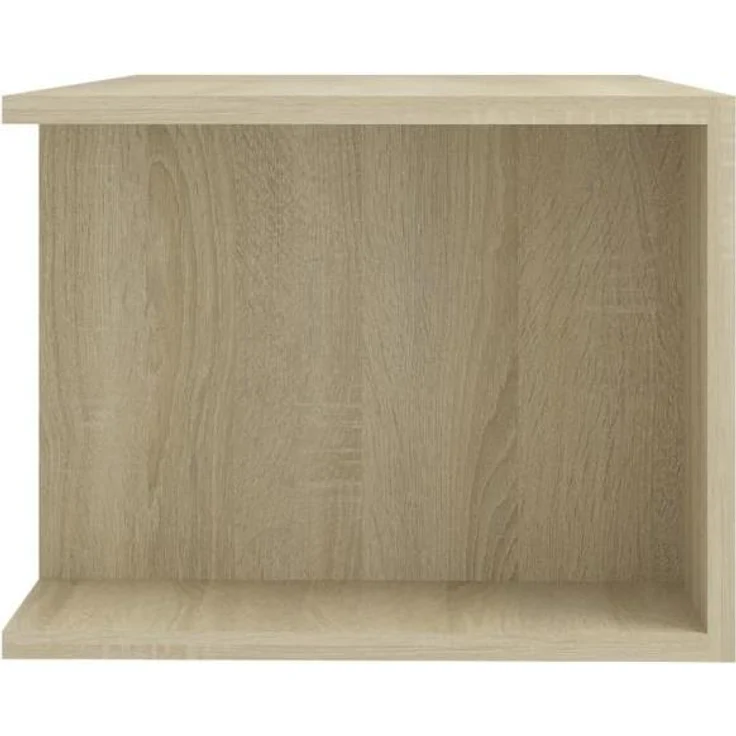 vidaXL TV-Schrank mit LED-Leuchten Sonoma-Eiche 90x39x30cm 804241 – Bild 8