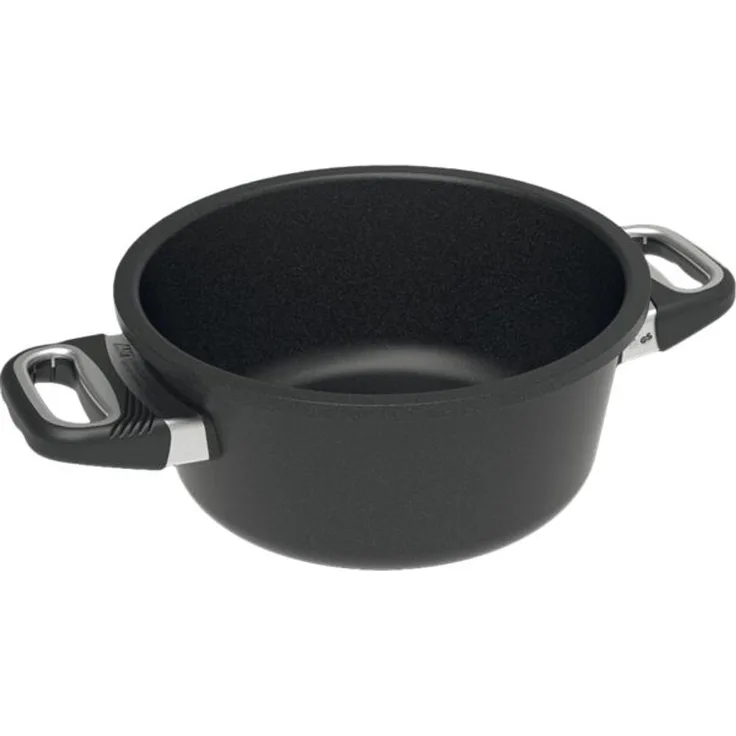 AMT GASTROGUSS Schmortopf, induktionsgeeignet, Inhalt: 1,80 Liter, ø: 240 mm