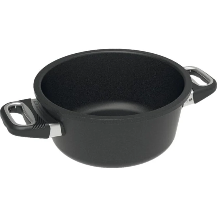 AMT GASTROGUSS Schmortopf, induktionsgeeignet, Inhalt: 1,80 Liter, ø: 240 mm – Bild 1