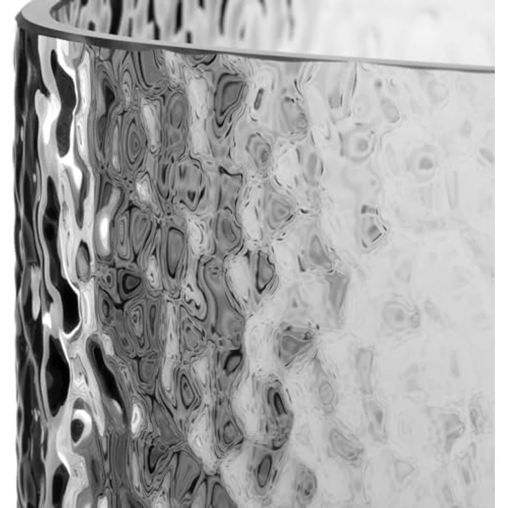 Leonardo Home Martello Vase, stilvolles Dekorationsstück mit haptischer Oberfläche, grau, Höhe 29 cm – Bild 4