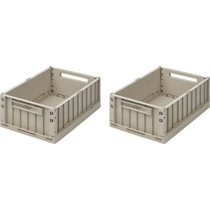 Liewood Weston Aufbewahrungsbox M - 2 Stück - Sand