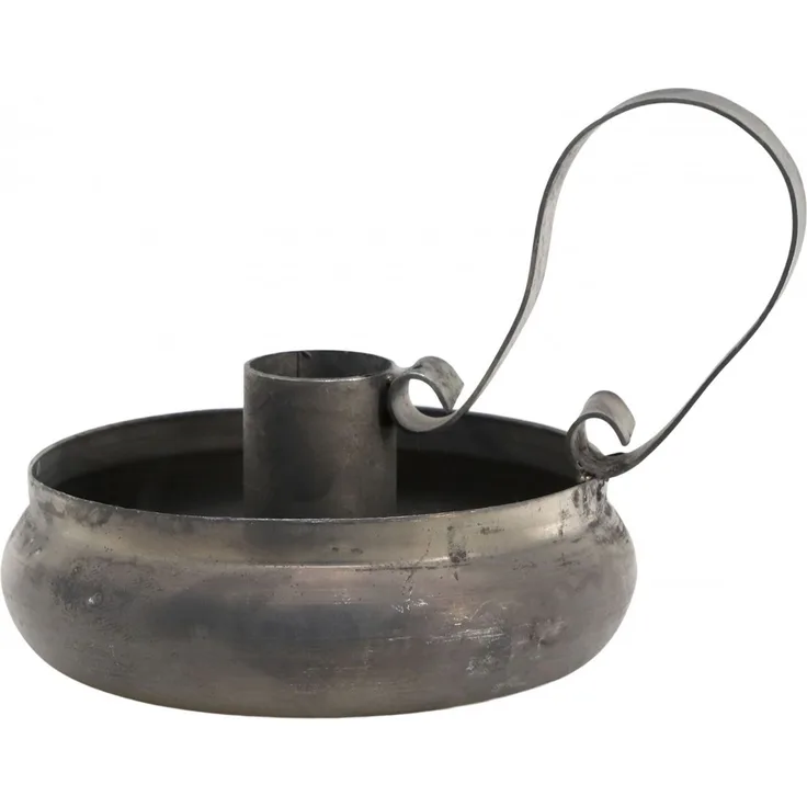 Chic Antique - Kerzenständer Kerzenhalter mit Henkel Kammerleuchter 71128500