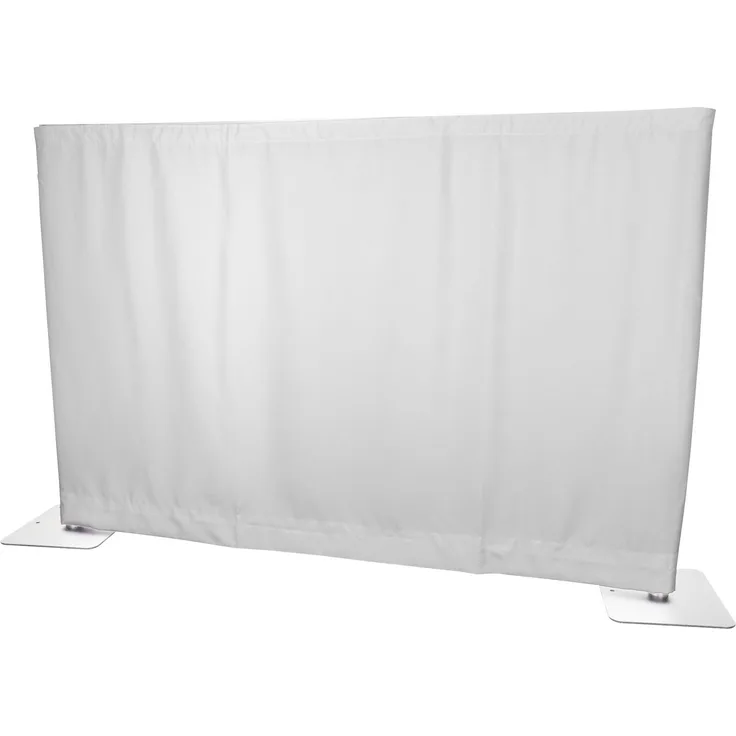 WENTEX P&D Vorhang MGS 175 g/m² Weiß - 280 x 120 cm (B x H) - ungefalten