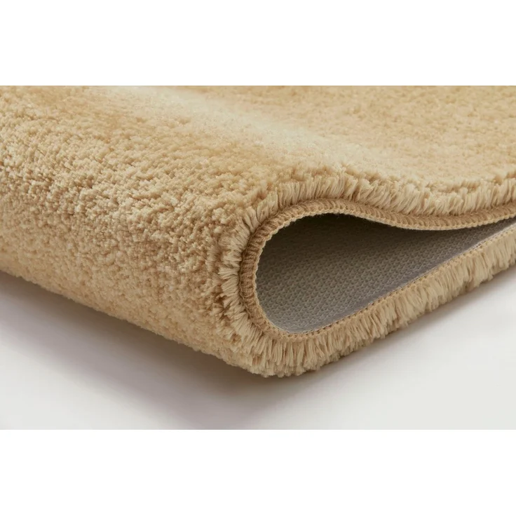 Kleine Wolke Badematte Meadow, Höhe 30 mm, rutschhemmend beschichtet, fußbodenheizungsgeeignet, Polyester, rechteckig, Badteppich, Uni Farben – Bild 3