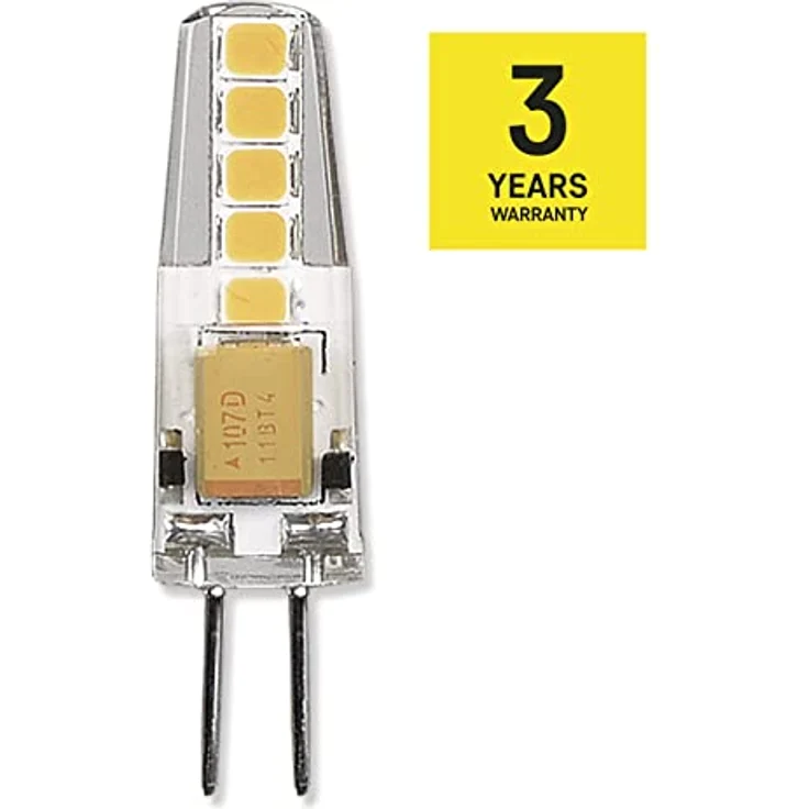 EMOS G4 LED Lampe, 1,9 W, ersetzt 21 W Glühbirne, warmweiß 3000 K, 200 lm, 300° Abstrahlwinkel, 30000 h Lebensdauer – Bild 2