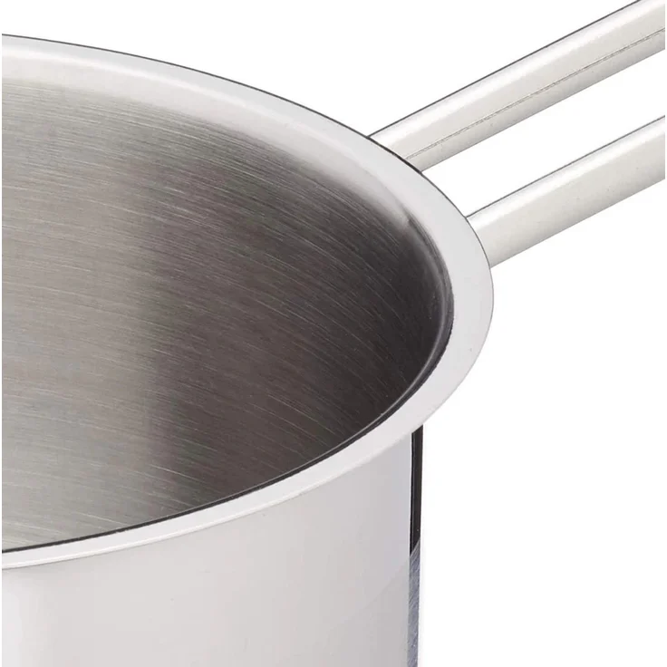 Bemus Stielkasserolle STELLA - 1,6 Liter, Edelstahl 18/10, Ø 16 x H 8 cm – Bild 3