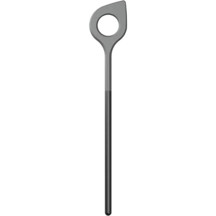 Rosti New Optima Nylon Kochlöffel mit Loch 31 cm Schwarz