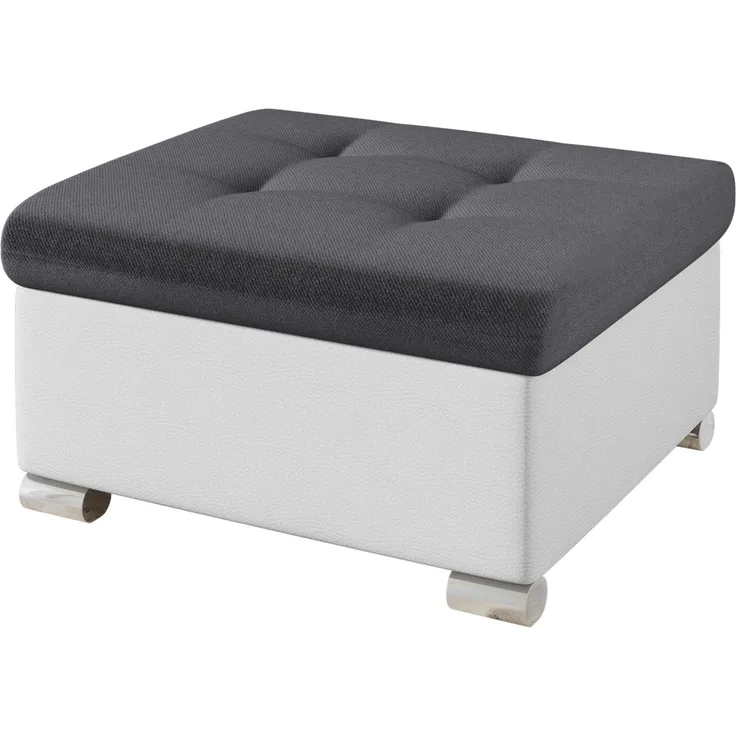 Polsterhocker Niko Klein (Farbe: Soft 017 + Kronos 22)