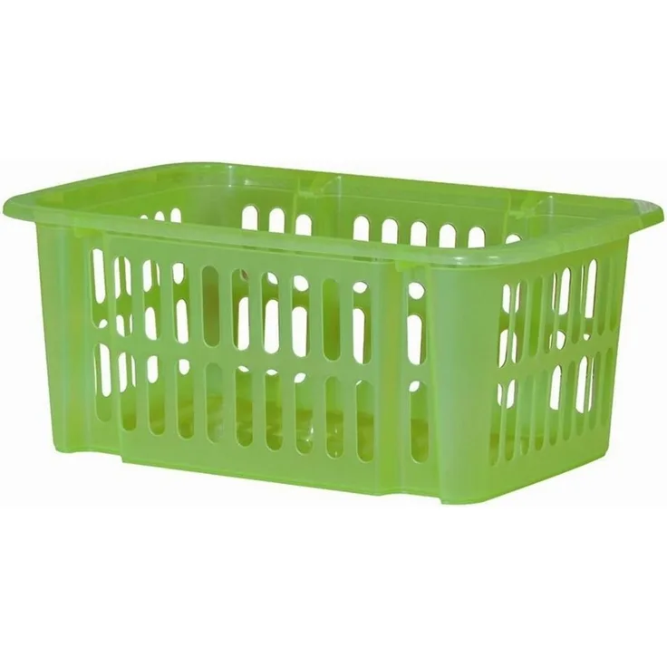 Dreh-Stapelkorb 30 x 19 x 12,5 cm Kunststoff, sortierte Farben