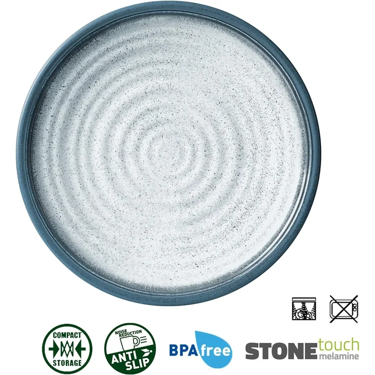 BRUNNER Geschirr-Set BRUNNER Campinggeschirr Set TUSCANY (8, 12, 16, 36-Teile) Rutschfest (36-tlg) – Bild 3