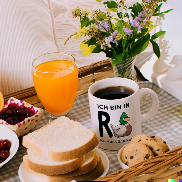 speecheese Tasse Ente Ruhestand Kaffeebecher mit Spruch Ich bin in R muss gar nix – Bild 6