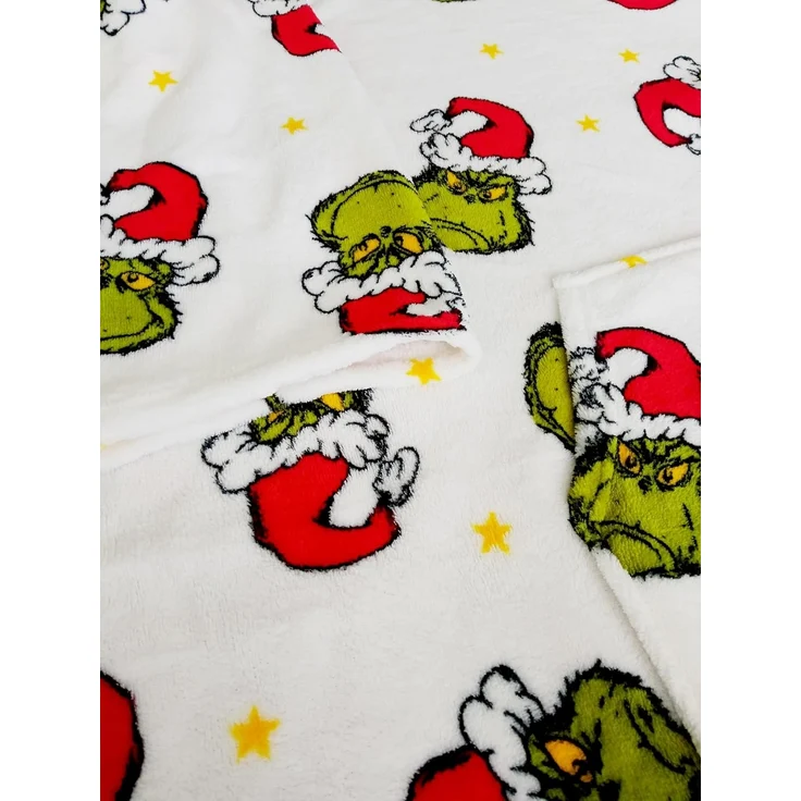 Wohndecke The Grinch TV Decke mit Ärmeln und Taschen Kuscheldecke 130 x 170 cm, United Labels® – Bild 5